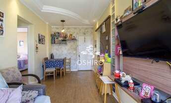 Imagem 2: Apartamento com 2 dormitórios à venda, 70 m² por R$ 350.000,00 - Campo Grande - Santos/SP