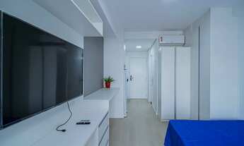 Imagem 5: Apartamento mobiliado para alugar em Indianópolis 25m², 1 vaga e lazer completo