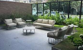 Imagem 5: Wish Residence - Quarto/Sala - Novo, a 1 Quarteirão da Praia de Jatiúca!