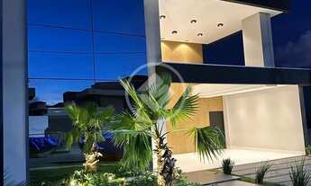 Imagem 2: Casa térrea com 4 suites com ambientes integrados no condominio Florais da Mata, Varzea Gr