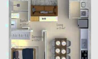 Imagem 3: Apartamento 2 Dormitórios para venda em Florianópolis - SC