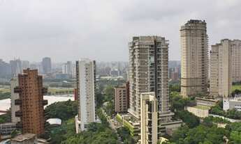 Imagem 4: Andar alto, 4 Stes, 4 vagas, 300 útil + Lareira, Terraço gourmet e linda vista