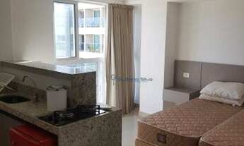 Imagem 2: Cód:FL86 - Flat com 1 dormitório à venda, 27 m² por R$ 300.000 - Intermares - Cabedelo/PB