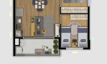 Imagem 4: Apartamento para venda possui 44 metros quadrados com 2 quartos em Vila Sônia - São Paulo