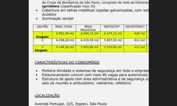 Imagem 2: Condomínio de galpões com 3 galpões 2 já estão alugados, localizado em Itapevi