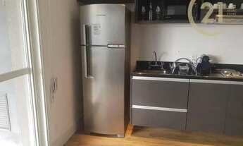 Imagem 7: Apartamento com 1 dormitório para alugar, 63 m² por R$ 5.770,90/mês - Brooklin - São Paulo