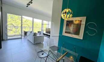 Imagem 2: Flat para locação em Alphaville, em frente a Reserva de Tamboré 1 dormitório mobiliado