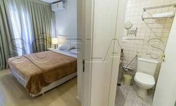 Imagem 7: Flat disponível para locação no Itaim Bibi, com fácil acesso as principais vias de São Pau