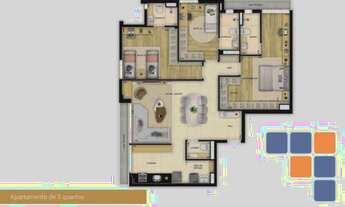 Imagem 5: Apartamento à venda, 77 m² por R$ 1.239.252,97 - Boa Viagem - Belo Horizonte/MG