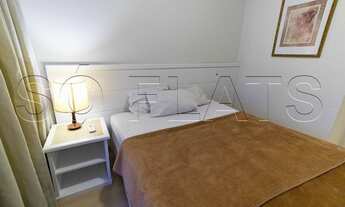 Imagem 5: Flat disponível para locação no Itaim Bibi, com fácil acesso as principais vias de São Pau