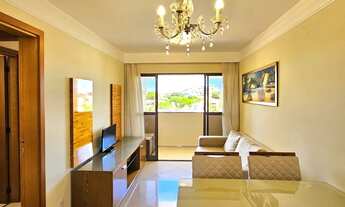 Imagem 2: Apart. mobiliado em Ponta Negra no Resl. Poetas, 2 dorms. c/ suíte, lado sombra, andar int