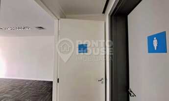 Imagem 2: Conjunto comercial para locação com 136m², com 4 salas e 2 vagas no Brooklin