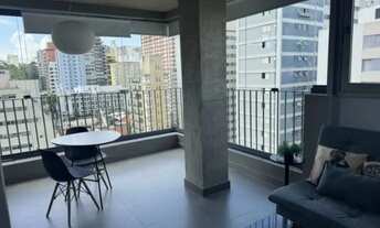 Imagem 3: Apartamento com 1 dormitório para vender, 46 m² por R$ 1.400.000,00 - Cerqueira César -São