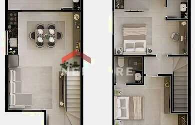 Imagem 2: Casa de condomínio em Rua Aracaju - Saguaçu - Joinville/SC