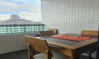 Imagem 6: Andar alto, vista livre, apartamento amplo rico em planejados!!Campo grande em Santos! Sal