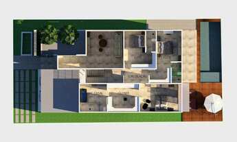 Imagem 4: Cond. San Nicolas, belíssima mansão, 4 suites, 385m²