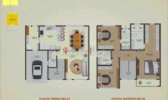 Imagem 3: Sobrado à venda 3 Quartos, sendo 1 Suíte, 1 Vaga, 110M², Uberaba, Curitiba - PR