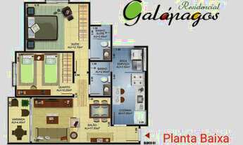 Imagem 3: Apartamento novo para venda com 2 quartos no centro da cidade