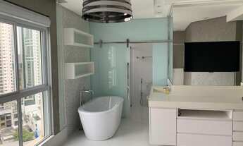 Imagem 3: 03 Suites, 1 por andar 138m², finamente mobiliado, 2 vagas, novo, lazer, Barra sul