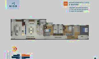 Imagem 6: APARTAMENTO com 3 dormitórios à venda por R$ 1.169.770,00 no bairro Hugo Lange - CURITIBA