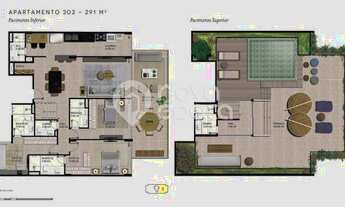 Imagem 6: Lagoa Apartamento cobertura com 3 dormitórios