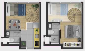 Imagem 4: APARTAMENTO com 2 dormitórios à venda por R$ 438.900,00 no bairro Rebouças - CURITIBA / PR