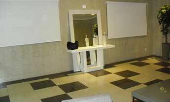 Imagem: Embaré 50m2 Praia-Lateral-Três Dormitórios-Sacada-Duas