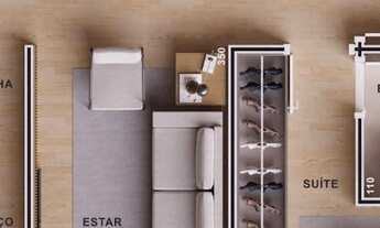 Imagem 4: APARTAMENTO com 2 dormitórios à venda por R$ 455.498,55 no bairro Centro - CURITIBA / PR