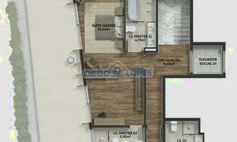 Imagem 5: Cobertura Duplex em Curitiba