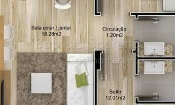 Imagem 3: Apartamento de 2 dormitórios no Tabuleiro