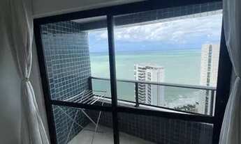 Imagem 7: EC- apartamento alto padrão, andar alto 02 quartos, mobiliado, acima do 30 andar, mar