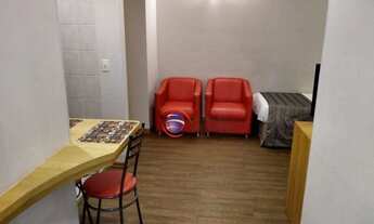 Imagem: Flat com 1 dormitório para alugar, 55 m²