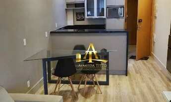 Imagem 6: Apartamento para locação mobiliado no Edifício Link Studio em Alphaville - Santana de Parn