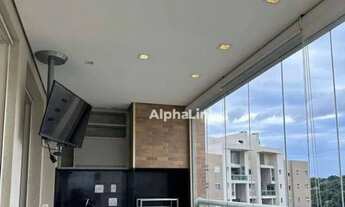 Imagem 7: Apartamento com 3 dormitórios para alugar, 136 m² por R$ 16.202,00/mês - Alphaville - Sant