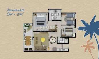 Imagem 2: Flat com 2 quartos em Centro