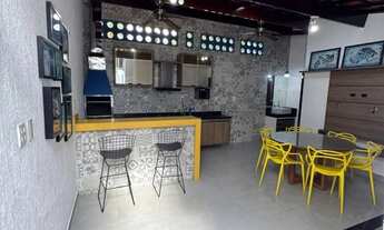 Imagem 4: Casa 3/4 sendo um suíte, mobiliada em condomínio - bairro Sim