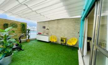 Imagem 3: Cobertura duplex, prédio novo com piscinas, saunas, churrasqueira e segurança 24 horas