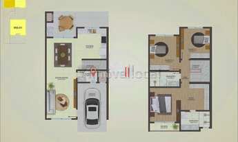 Imagem 6: Sobrado à venda 3 Quartos, sendo 1 Suíte, 1 Vaga, 110M², Uberaba, Curitiba - PR