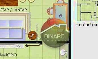 Imagem 3: Apartamento com 1 dormitório para alugar, 45 m² por R$ 1.750,01/mês - Nova Aliança - Ribei