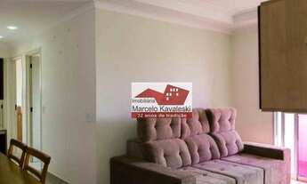 Imagem 3: Apartamento com 3 dormitórios para alugar, 70 m² por R$ 2.000/mês - Vila Moinho Velho - Sã