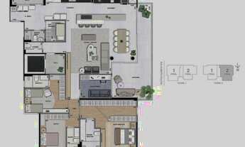 Imagem 7: APARTAMENTO com 3 dormitórios à venda por R$ 2.954.359,57 no bairro Ahú - CURITIBA / PR