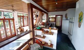 Imagem 5: Casa com 4 dormitórios e vista para o mar à venda na praia do Perequê - Ilhabela/SP