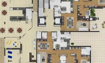 Imagem 2: APARTAMENTO com 3 dormitórios à venda por R$ 1.234.000,00 no bairro Juvevê - CURITIBA / PR