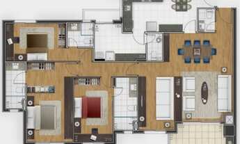 Imagem 3: APARTAMENTO com 3 dormitórios à venda por R$ 1.795.000,00 no bairro Juvevê - CURITIBA / PR