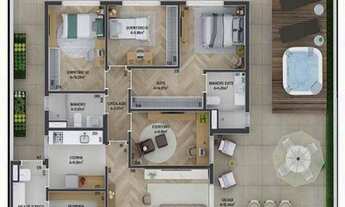 Imagem 5: APARTAMENTO com 4 dormitórios à venda por R$ 1.213.931,76 no bairro Vila Izabel - CURITIBA