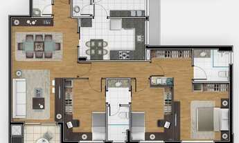 Imagem 5: APARTAMENTO com 3 dormitórios à venda por R$ 1.234.000,00 no bairro Juvevê - CURITIBA / PR