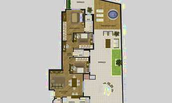 Imagem 7: APARTAMENTO com 3 dormitórios à venda com 129.24m² por R$ 907.339,58 no bairro Alto da Rua