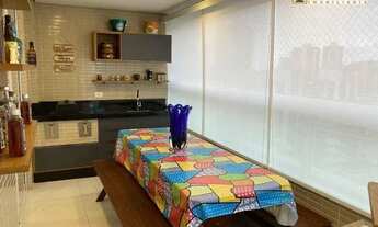 Imagem 4: Maravilhoso apartamento no Canto do Forte, andar alto ,varanda gourmet, sala 03 ambientes