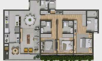 Imagem 3: APARTAMENTO com 3 dormitórios à venda por R$ 1.630.857,00 no bairro Juvevê - CURITIBA / PR