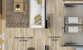Imagem 5: Apartamento de 2 dormitórios no Tabuleiro